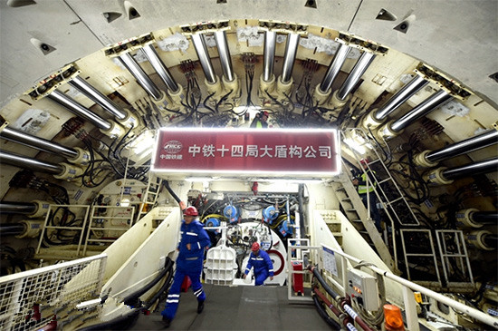 常熟修建世界首條特高壓過江隧道掘進(jìn)長度已過半