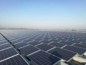 中國(guó)能建安徽電建一公司承建淮南水面光伏電站成功并網(wǎng)