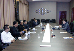 石油巨頭“中石油”到訪移聯網信電商產業(yè)園，洽談深度合作