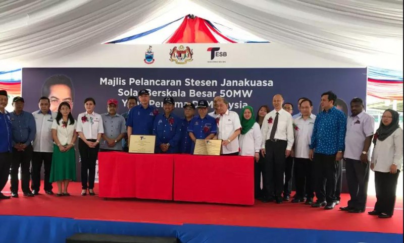 晶澳品質(zhì)又一實(shí)證！馬來(lái)西亞首個(gè)50MW大型地面光伏項(xiàng)目成功并網(wǎng)