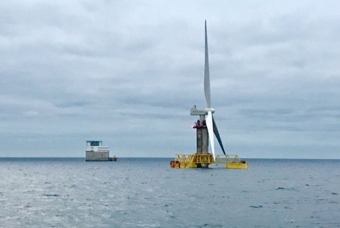 西班牙獲得它的第一個海上風(fēng)力渦輪機