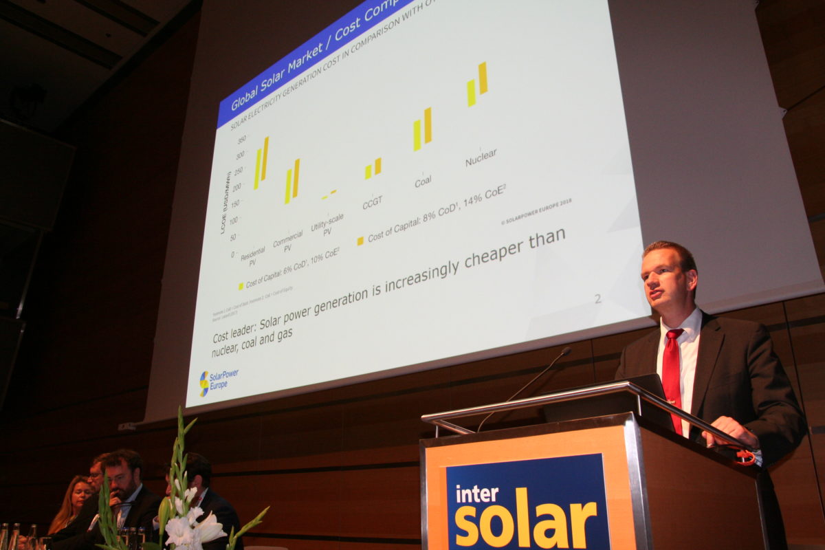 SolarPower歐洲公司表示，到2022年，全球光伏市場(chǎng)將再增長(zhǎng)621.7吉瓦