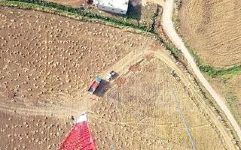 黎巴嫩的第一個風電場正在安裝