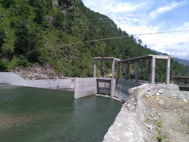 Singhya Pradesh開(kāi)設(shè)的水電項(xiàng)目已完成70％