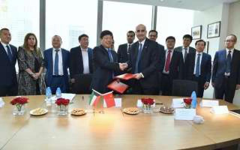 科威特石油公司（KPC）周二與中國山東煉油化工集團簽署了合作協(xié)議，以銷售科威特原油