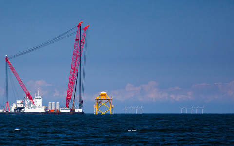 Aeolus開始在比利時(shí)最大的海上風(fēng)電場工作