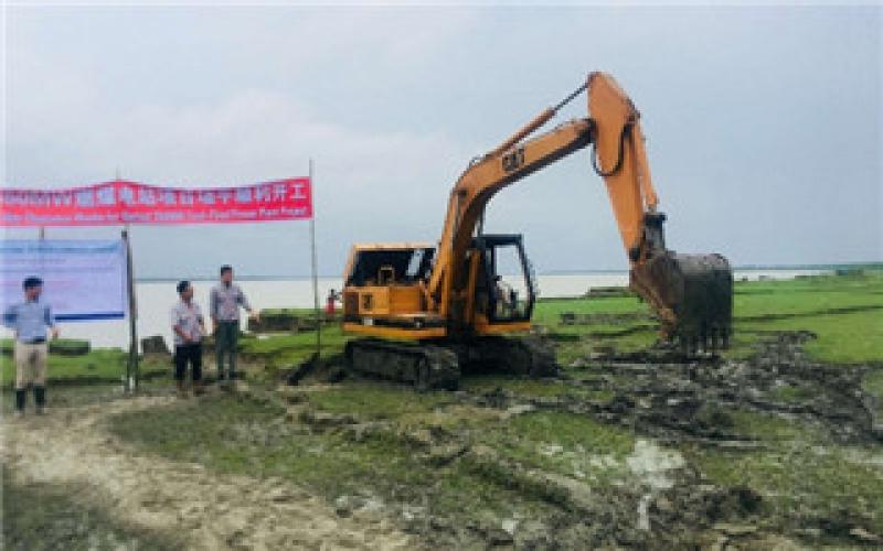 孟加拉巴瑞薩發(fā)電公司廠區(qū)一級圍堰順利達標