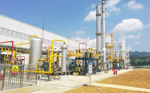 杰瑞速度——僅17周！四川古藺12萬方/天天然氣液化項目順利出液