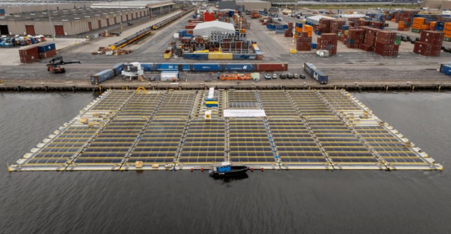 荷蘭建成全球首個(gè)海上風(fēng)電太陽(yáng)能混合發(fā)電場(chǎng)