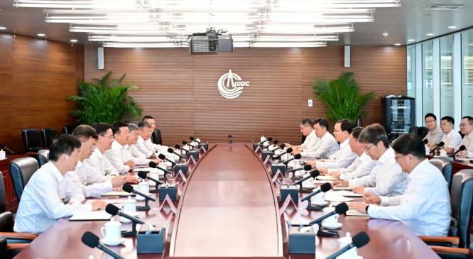 中國(guó)海油與中國(guó)大唐高層會(huì)談！