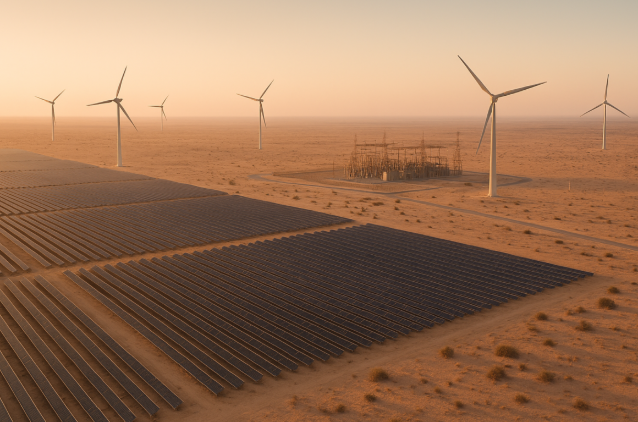 中國能建與中國電建簽署沙特吉瓦級可再生能源項(xiàng)目合約