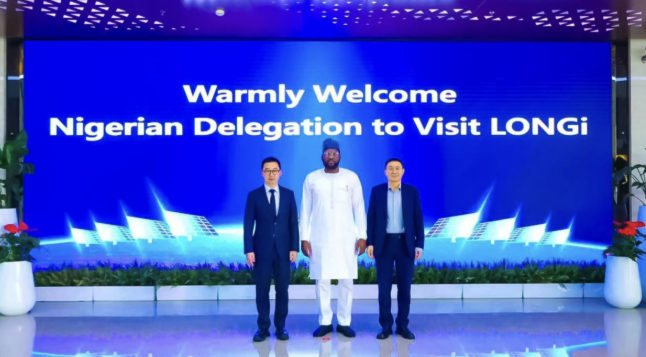 尼日利亞與隆基綠能合作推進(jìn)本土太陽能電池板制造