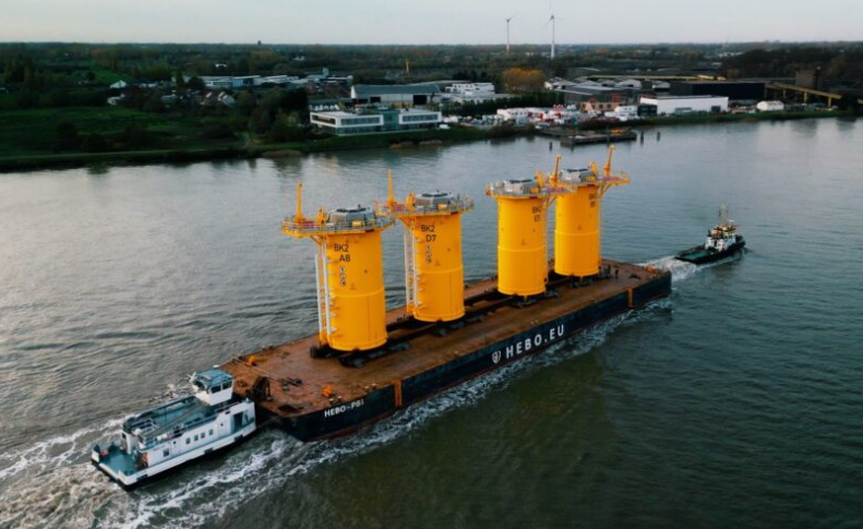 波蘭Ba?tyk海上風(fēng)電場(chǎng)完成首批過渡部件交付