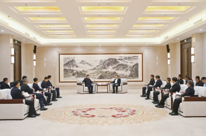 中核集團(tuán)、中國石油、中國華能等多家能源央企與內(nèi)蒙古自治區(qū)及包頭市高層互動